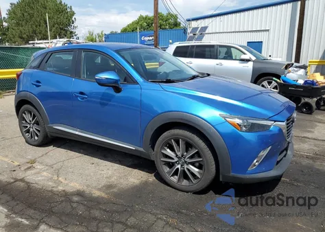 2016 Mazda Cx-3 Grand Touring из США, поврежденный, VIN JM1DKBD79G0125717